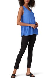 River Shirred Tank by B Collection by Bobeau