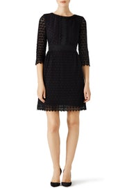 Black Nolly Dress by Diane von Furstenberg
