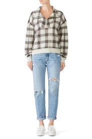Why Not Zip Sweatshirt by Free People