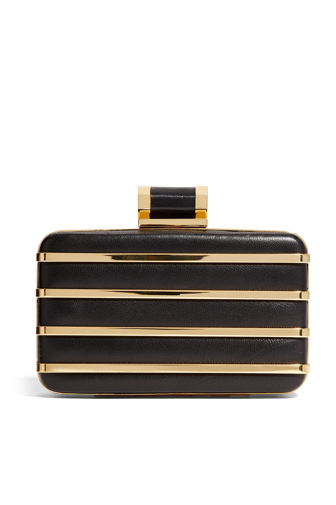 Gold Bar Minaudiere by HALSTON Handbags 0