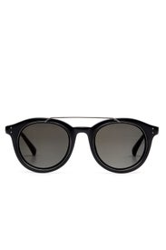 Dark Nickel Sunglasses by Linda Farrow