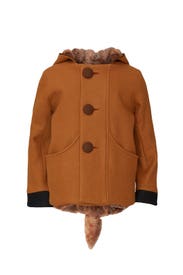 Kids Frolicsome Fawn Coat by Little Goodall