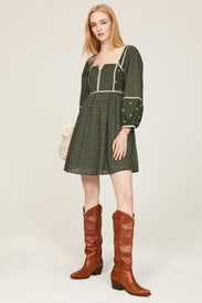 Simi Patchwork Mini Dress by Madewell