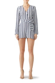 Zig Zag Tita Romper by Parker