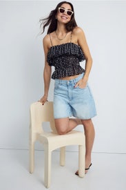Smocked Tank Top by Ronny Kobo x RTR