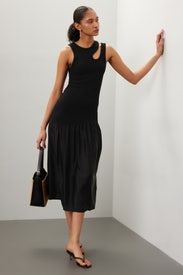Olane Sleeveless Midi Dress by Sandro
