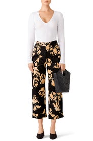 Printed Wide Leg Pants by Scotch & Soda