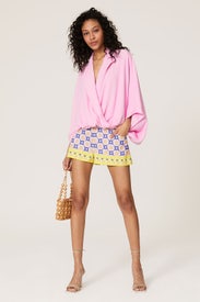 Pinnk Shore Top by Trina Turk