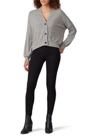 Grey Nia Cardigan by B Collection by Bobeau