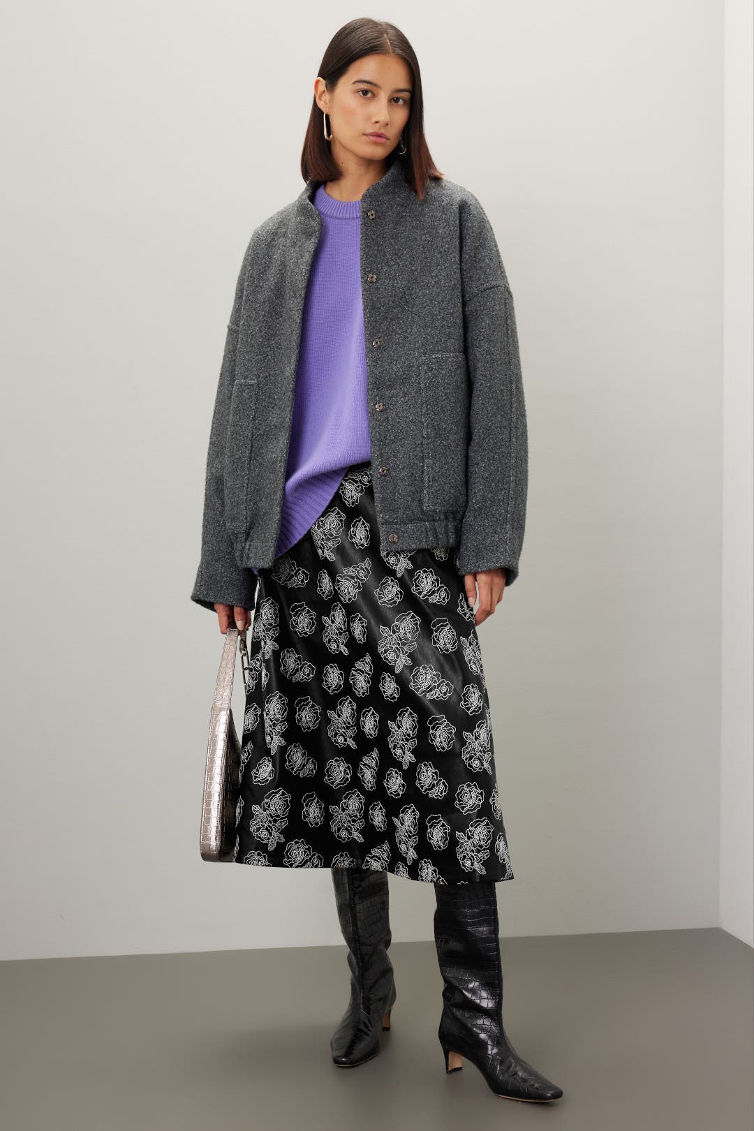 スカート BAUM UND PFERDGARTEN Woman Skirt Gnawed Blue 23578 C7336 Baum Und Pferdgarten Outlet: Skirt woman - Gnawed Blue