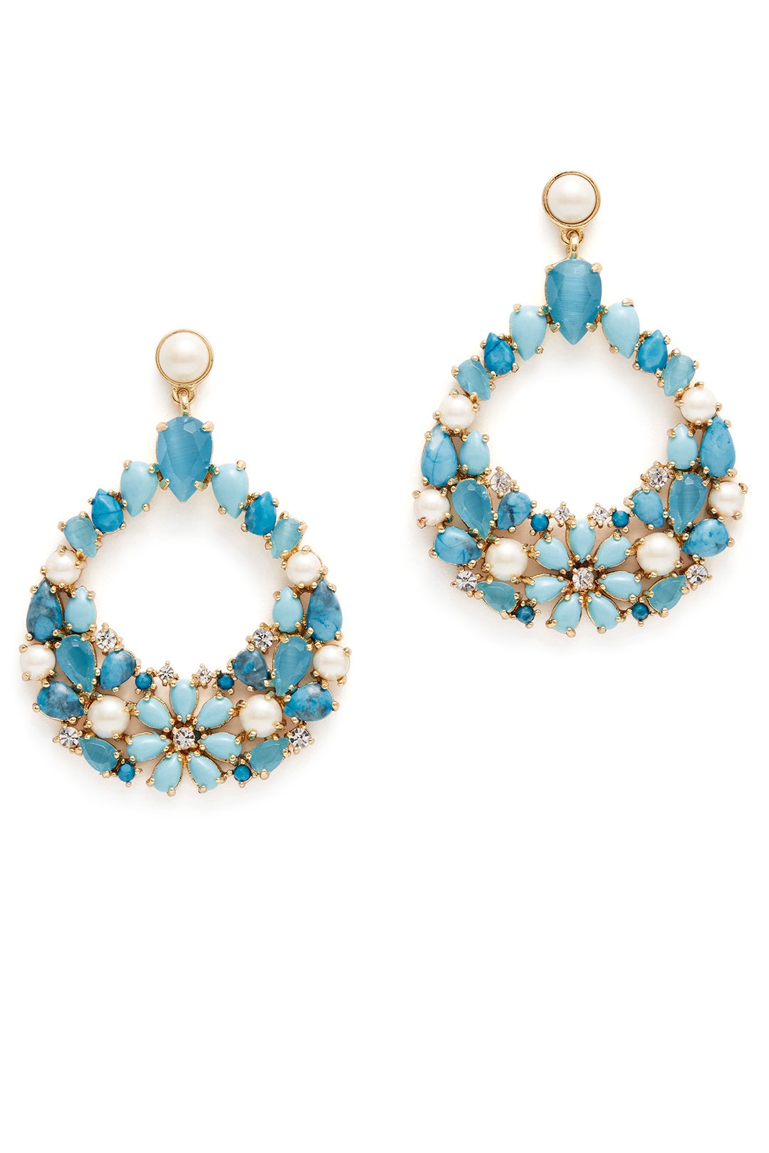 Azure Allure Statement Earrings by kate spade new york accessories