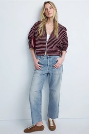 Darted Barrel Jeans With Utility Pockets by Madewell