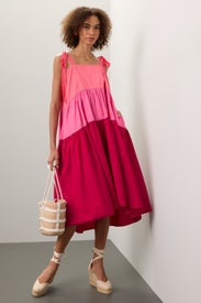 Three Tier Midi Dress by Peter Som x RTR