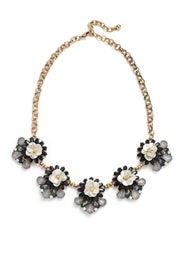 Floral Sequin Necklace by Slate & Willow Accessories