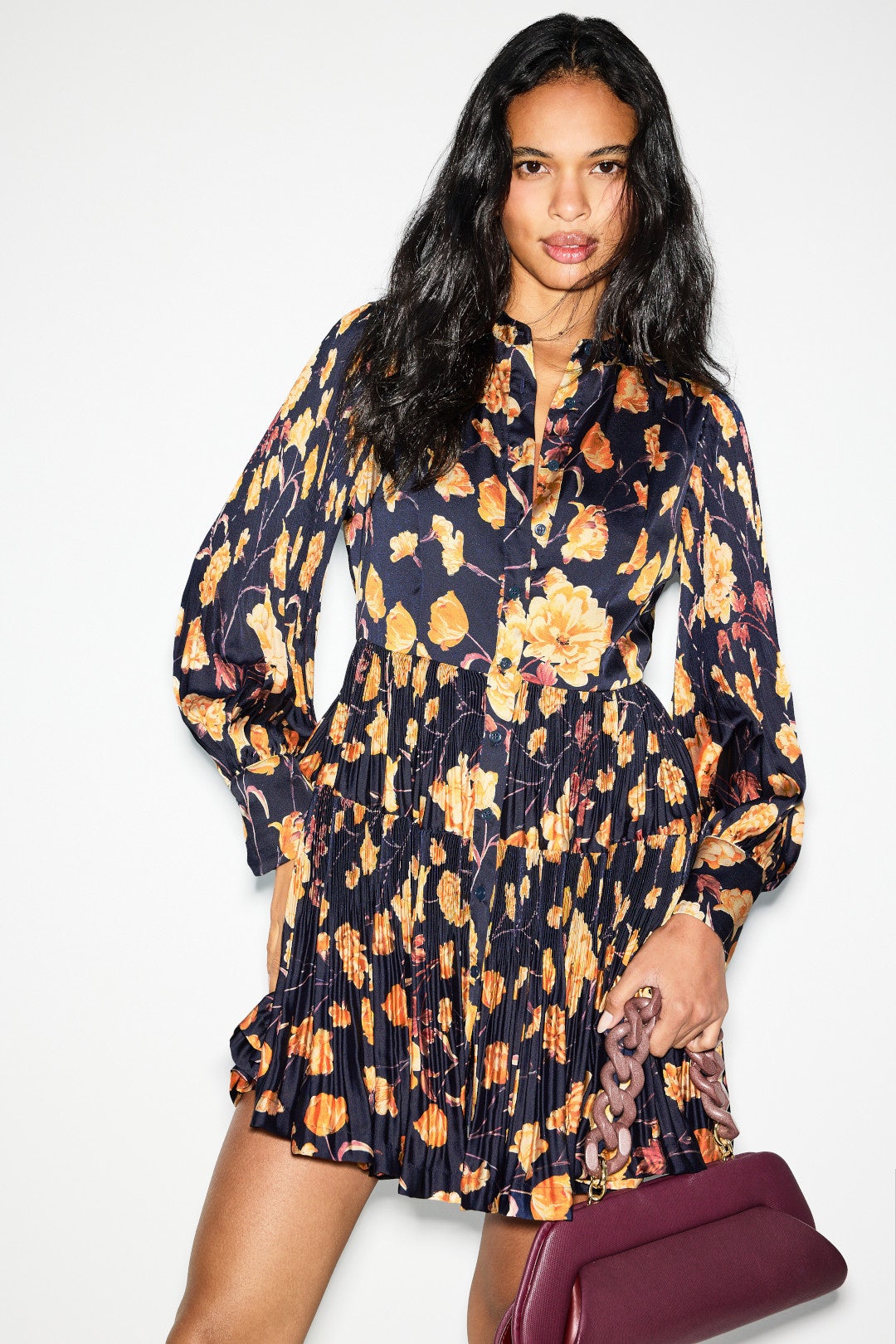 Button Down Mini Dress by Ted Baker London 0