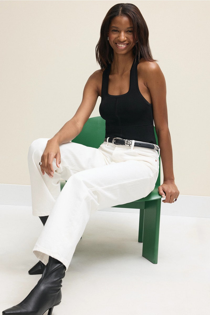 Knit Open Back Tank Top by Yigal Azrouël - Photo 0