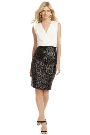 Sequin Clash Dress by Badgley Mischka