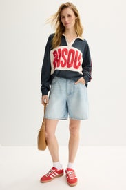 Bisou Rugby Long Sleeve Shirt by DAYDREAMER