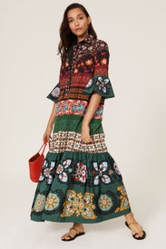 Printed Artemis Dress by La DoubleJ