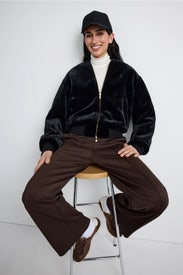 Jet Gold Reversible Bomber Jacket by Moose Knuckles