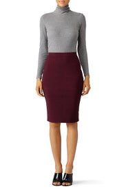 Laura Knit Pencil Skirt by Parker