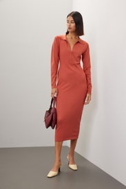 Polo Sweater Dress by Ronny Kobo x RTR