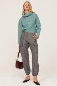 Cropped Chunky Sweater by Thakoon x RTR