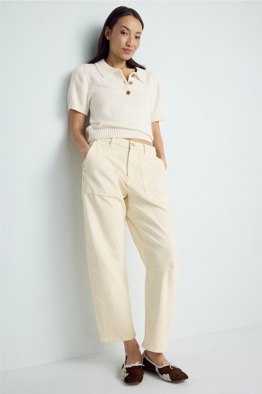 Bilie Easy Barrel Pants by DL1961 0