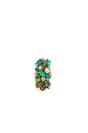 Emerald Cluster Ring by Erickson Beamon