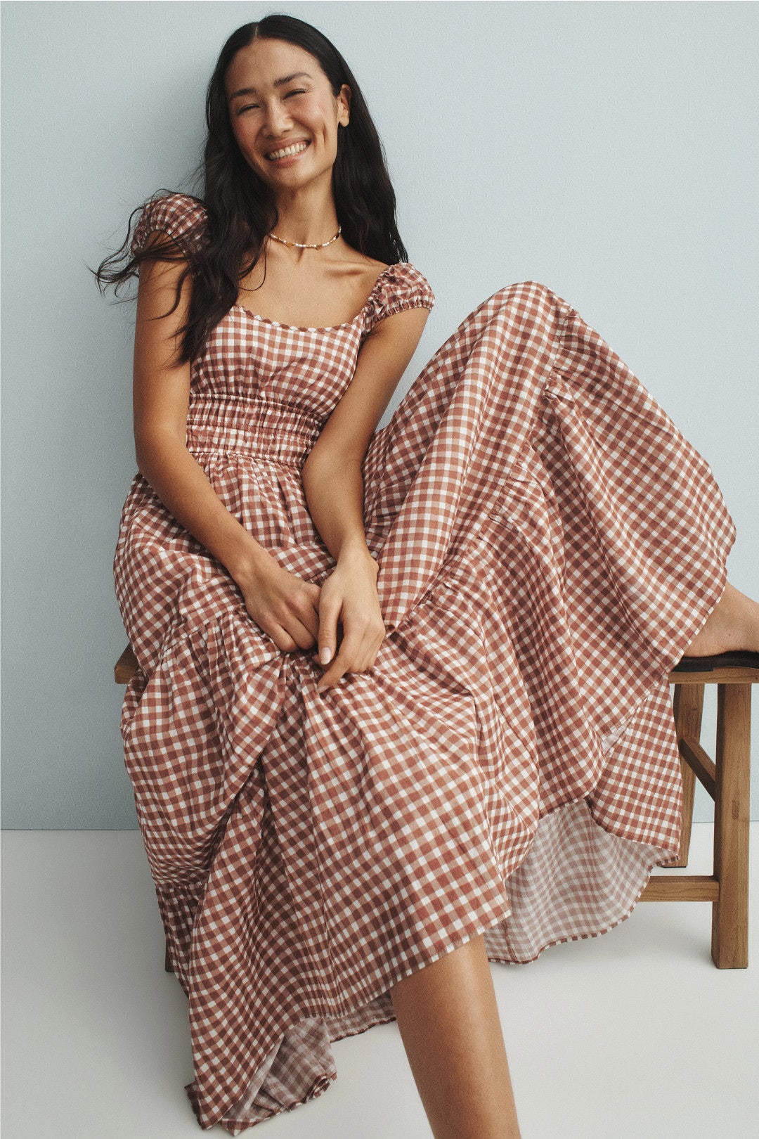 hutch brown dress luna dress main image 1