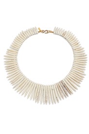 White Candelaria Necklace by Kenneth Jay Lane