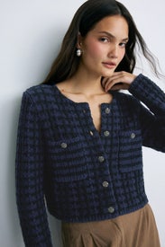 Millie Fluffy Cardigan by L.K. Bennett