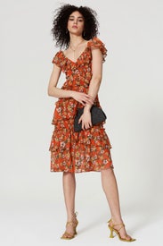 Magnolia Bouquet Ruffle Dress by Marissa Webb x RTR