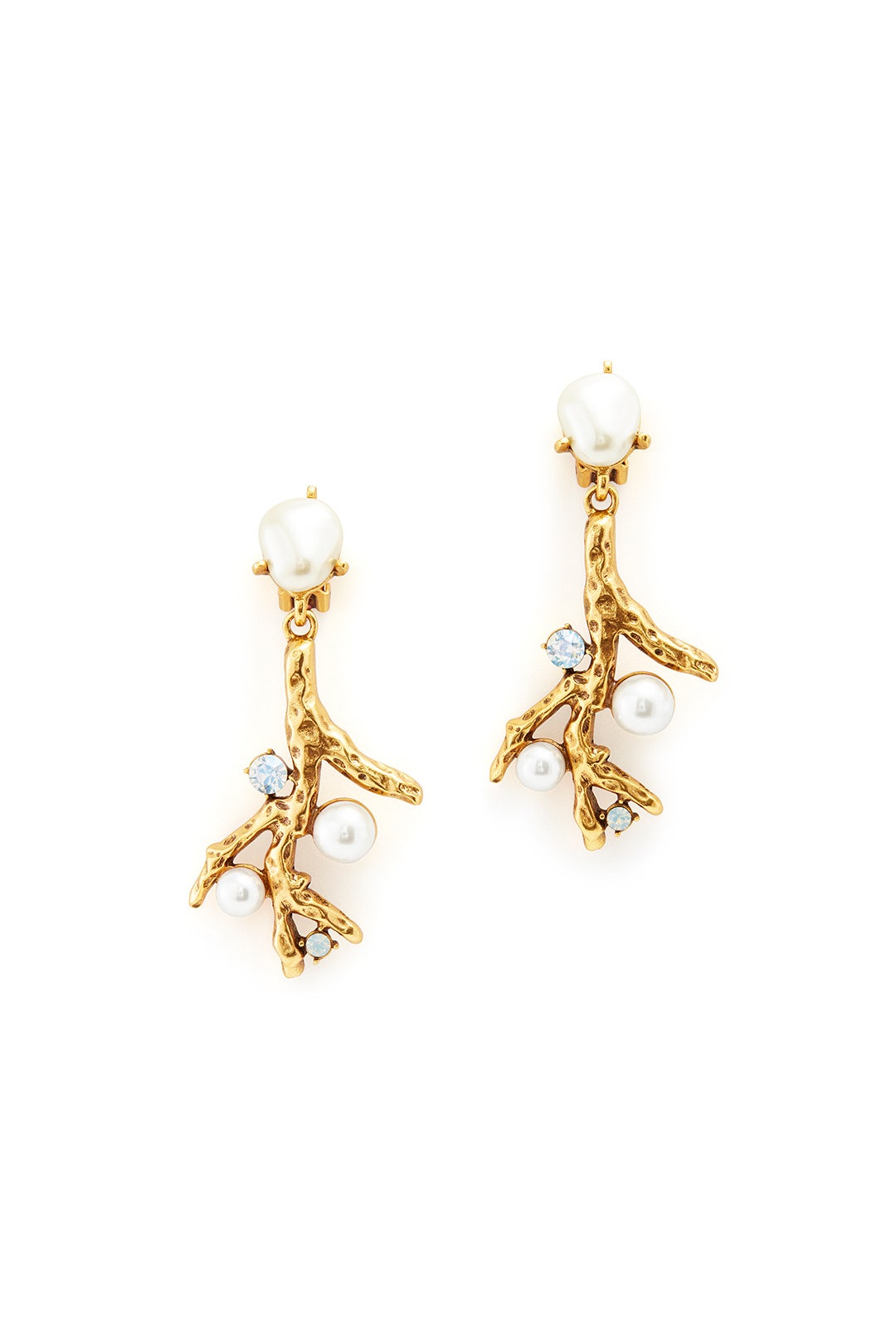 Great Barrier Drop Earrings by Oscar de la Renta 1