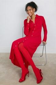 Collared Long Sleeve Shirt Dress by Polo Ralph Lauren