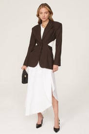 Structured Circle Skirt by Victoria Beckham