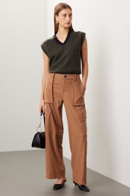 Houndstooth Vest by VINCE.