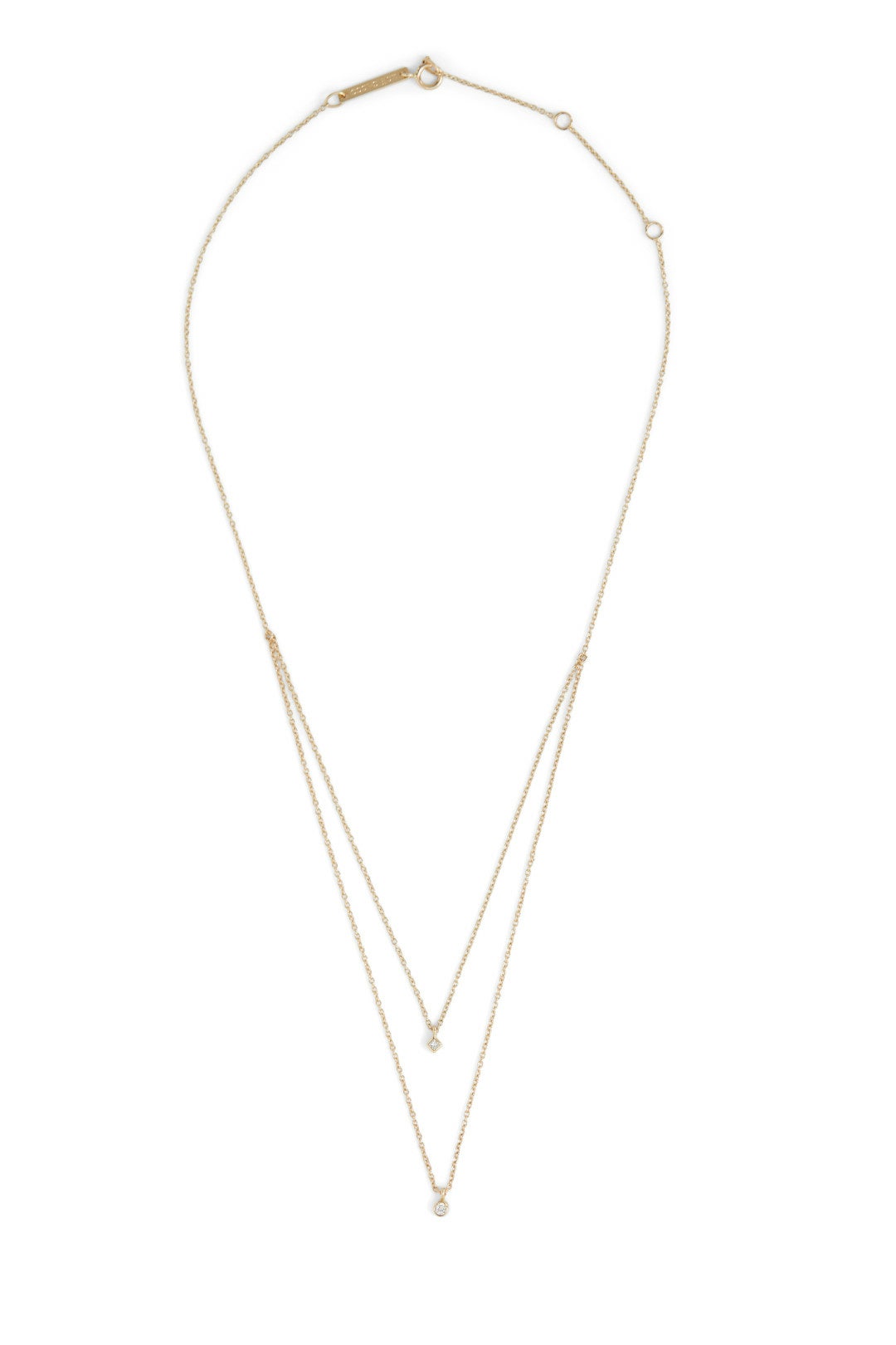 Diamond Pendant Necklace by ZOË CHICCO 1