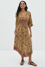 Pipa Midi Dress by ba&sh