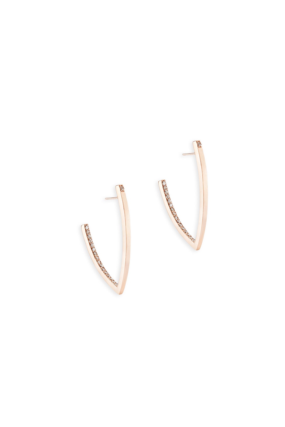 Open Tear Hoops by Campbell