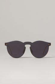 Black Leonard Mask Sunglasses by Illesteva