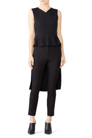 High Low Peplum Top by See by Chloé