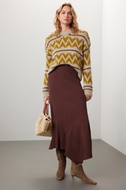 The Fold Pullover Sweater by The Great.