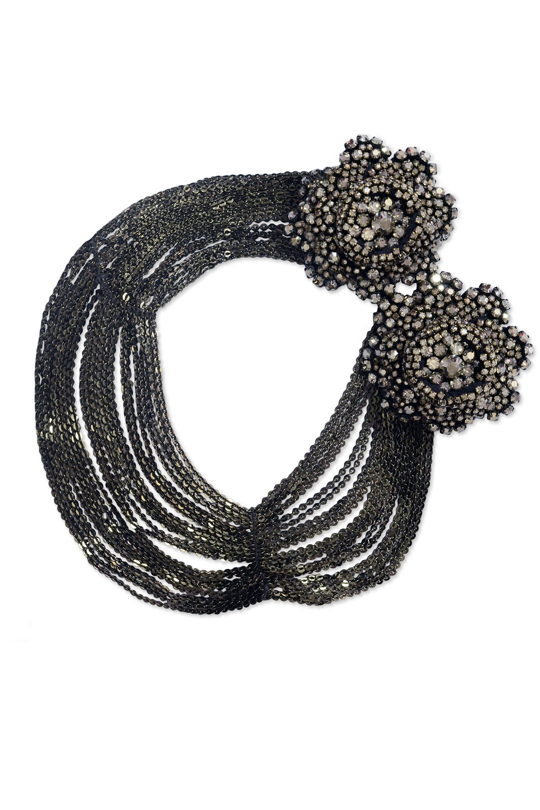 Black Dahlia Necklace by Vera Wang Accessories 1