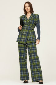 Rib Sleeve Blazer by WEWOREWHAT