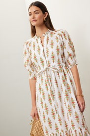 Floral Print Betty Dress by Banjanan