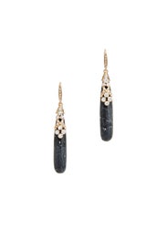 Jet Black Drop Earrings by Jenny Packham