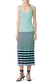 Knit Striped Maxi by Jason Wu
