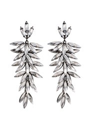 Crystal Thorn Drop Earrings by RJ Graziano