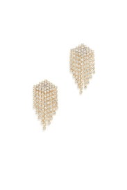 Crystal Fringe Earrings by Slate & Willow Accessories